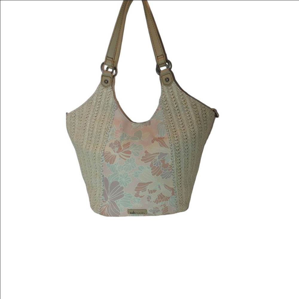 Sakroots Roma Straw Shopper Bag